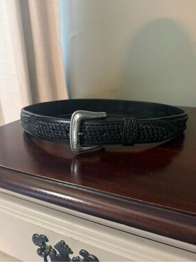 Nocona belts co. Black belt size 34